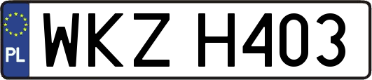 WKZH403