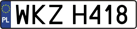 WKZH418