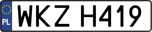 WKZH419