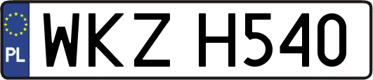 WKZH540
