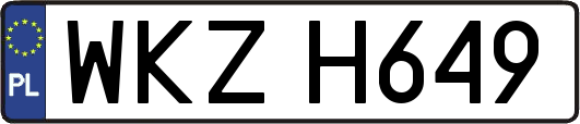 WKZH649