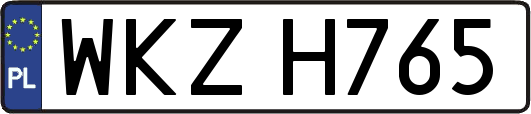 WKZH765