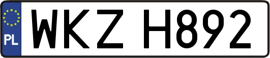 WKZH892