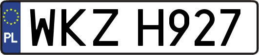 WKZH927
