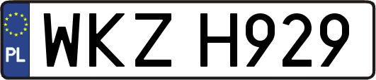 WKZH929