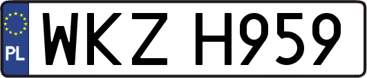 WKZH959