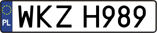 WKZH989