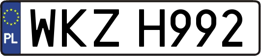 WKZH992