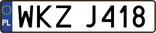 WKZJ418