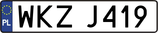 WKZJ419