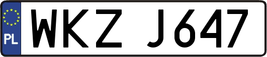 WKZJ647