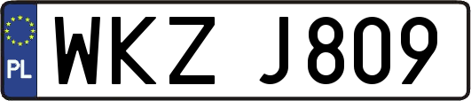 WKZJ809