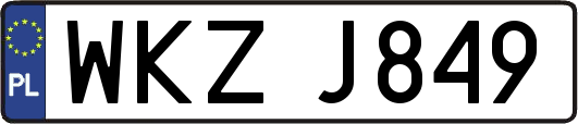 WKZJ849