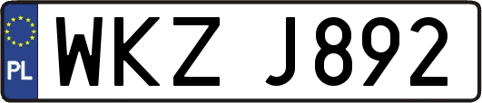 WKZJ892