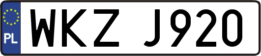 WKZJ920