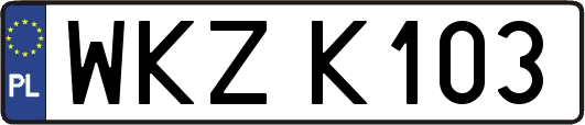 WKZK103