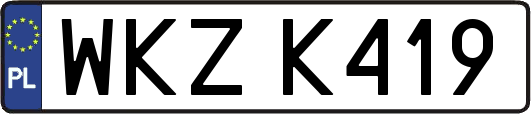 WKZK419