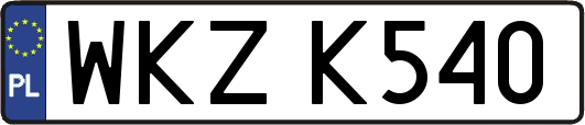 WKZK540