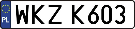WKZK603