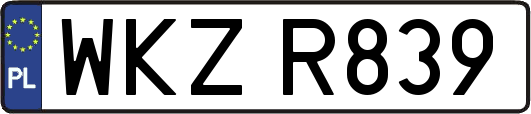 WKZR839