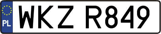 WKZR849