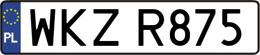 WKZR875