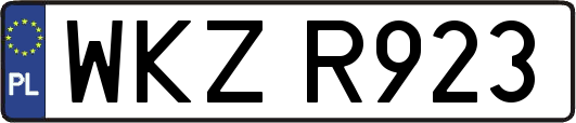 WKZR923