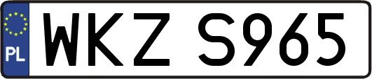 WKZS965