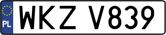 WKZV839