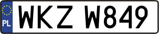 WKZW849