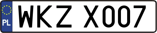 WKZX007