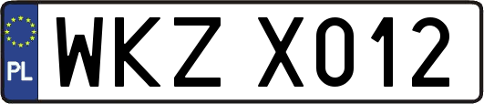 WKZX012