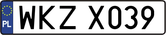WKZX039