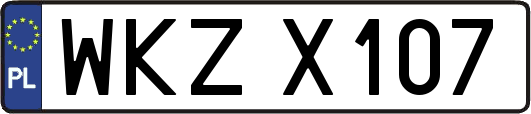 WKZX107