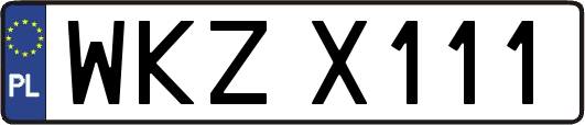 WKZX111