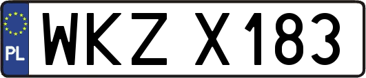 WKZX183
