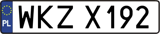 WKZX192