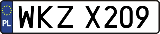 WKZX209
