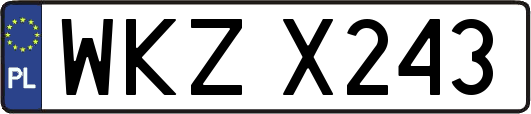 WKZX243