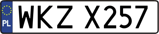 WKZX257
