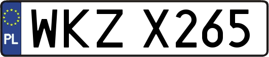 WKZX265