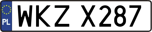 WKZX287