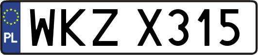 WKZX315