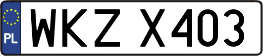 WKZX403