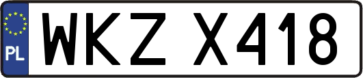 WKZX418