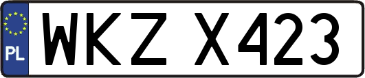 WKZX423