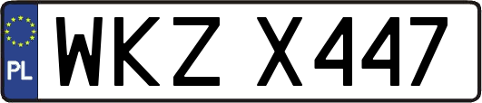 WKZX447