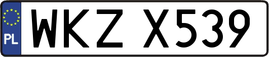 WKZX539
