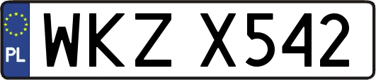 WKZX542