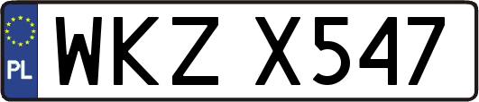 WKZX547